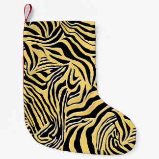 Calcetín Navideño Pequeño Seamless zebra pattern, animal. wallpaper,abstract