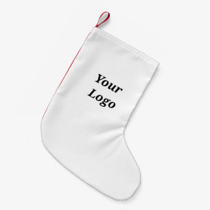 Calcetín Navideño Pequeño Sencillo elegante personalizado Navidad Feliz Nav