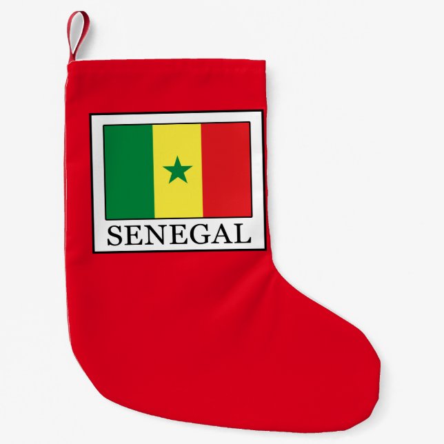 Calcetín Navideño Pequeño Senegal (Anverso)
