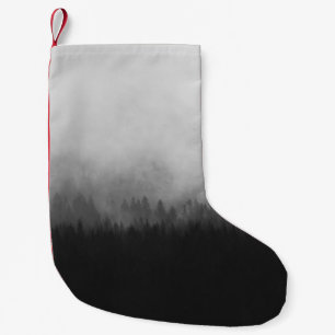 CALCETÍN NAVIDEÑO PEQUEÑO SILHOUETTE DE ÁRBOLES CON ENFERMERAS