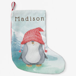 Calcetín Navideño Pequeño Silly Penguin