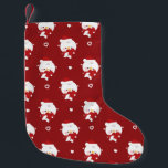 Calcetín Navideño Pequeño Simple Diversión pura Feliz Navidad<br><div class="desc">Feliz Navidad! ¡Ten un fiesta de Navidad divertido,  fácil y genial este invierno!</div>