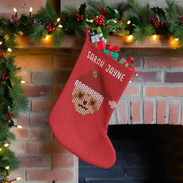 Calcetín Navideño Pequeño Sloth Christmas Stocking