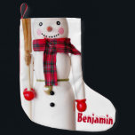 Calcetín Navideño Pequeño Snowman<br><div class="desc">2025</div>