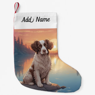 Calcetín Navideño Pequeño Springer Spaniel 