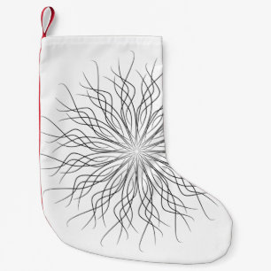 Calcetín Navideño Pequeño Tatuaje mandala pagano espiritual