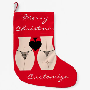 Calcetín Navideño Pequeño Thunder_Cove de Thong Panty Spade