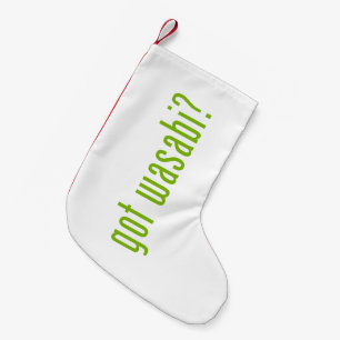 Calcetín Navideño Pequeño ¿tienes wasabi?