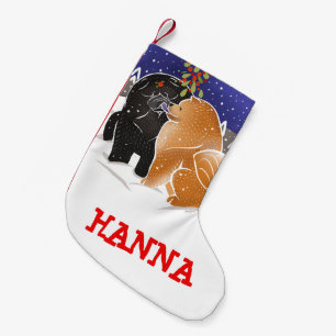 Calcetín Navideño Pequeño TODO LO QUE QUIERO PARA NAVIDAD - Media personaliz