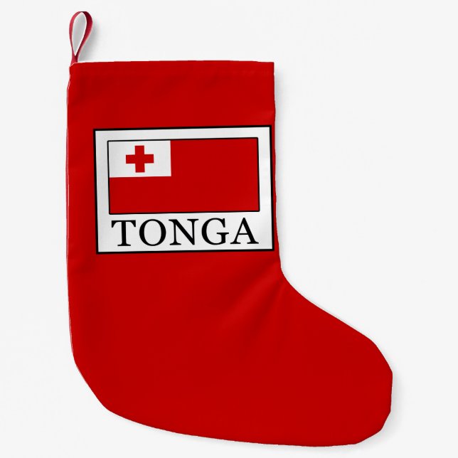 Calcetín Navideño Pequeño Tonga (Anverso)