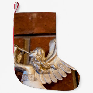 Calcetín Navideño Pequeño Truco plateado I