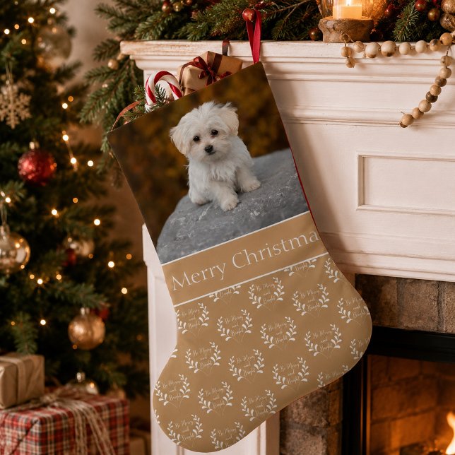 Calcetín Navideño Pequeño Tu Mascota (Subido por el creador)