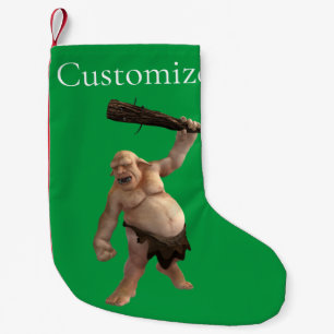 Calcetín Navideño Pequeño Ugly Troll Thunder_Cove