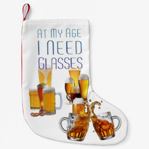 Calcetín Navideño Pequeño Vasos de cerveza SlipperyJoe's vasos pilsner jarra