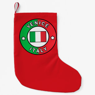 Calcetín Navideño Pequeño Venecia Italia