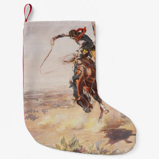 Calcetín Navideño Pequeño Vida del vaquero de la CAMISETA