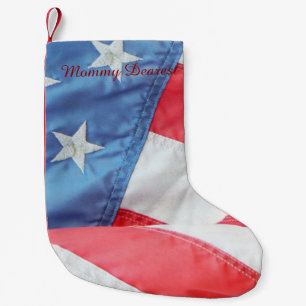Calcetín Navideño Pequeño Vieja gloria descolorada
