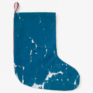 Calcetín Navideño Pequeño Vieja textura de pared pintada como abono de fondo