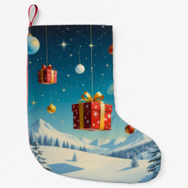 Calcetín Navideño Pequeño „Weihnachtliche Harmonie“