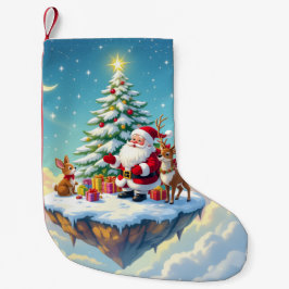 Calcetín Navideño Pequeño „Weihnachtliche Harmonie“