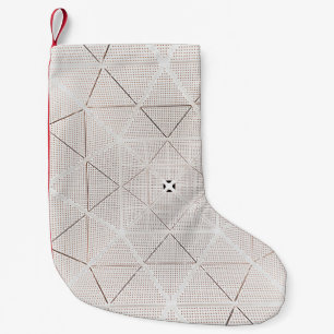 Calcetín Navideño Pequeño White and black illustration