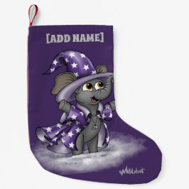 Calcetín Navideño Pequeño Wilbur de metáforas en invierno