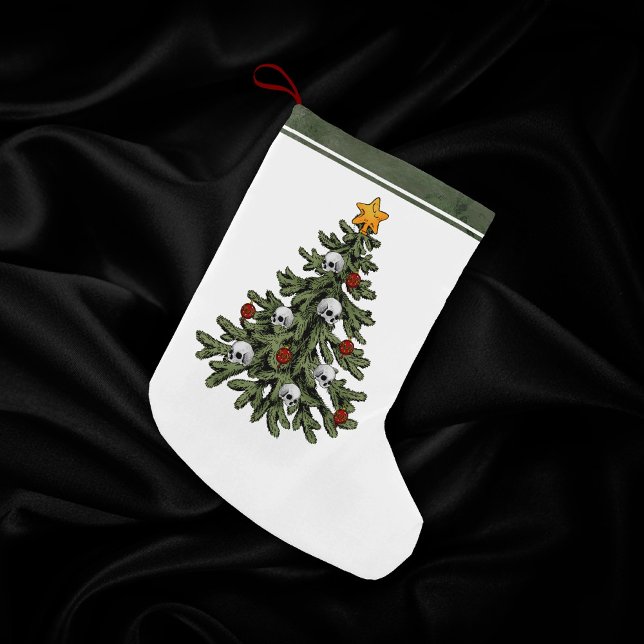 Calcetín Navideño Pequeño XMAS escalofriante | Un Grunge De Árbol De Navidad (Subido por el creador)