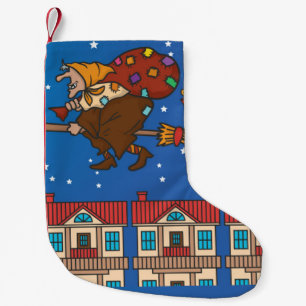 Calcetín Navideño Pequeño xmas Witch Befana stock
