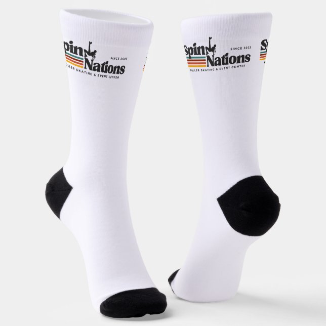 Calcetines 2025 Retro SpinNations Crew (Angular)