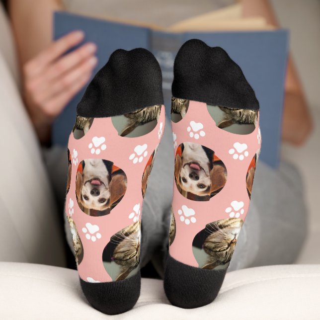 Calcetines personalizados con foto de tu perro, calcetines divertidos