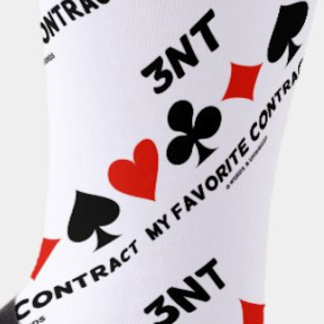 Calcetines 3 NT Mi Contrato Favorito Cuatro Tarjetas Completa
