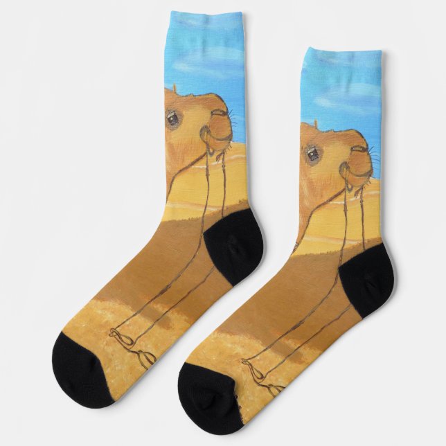 Calcetines A camel socks  (Izquierda)