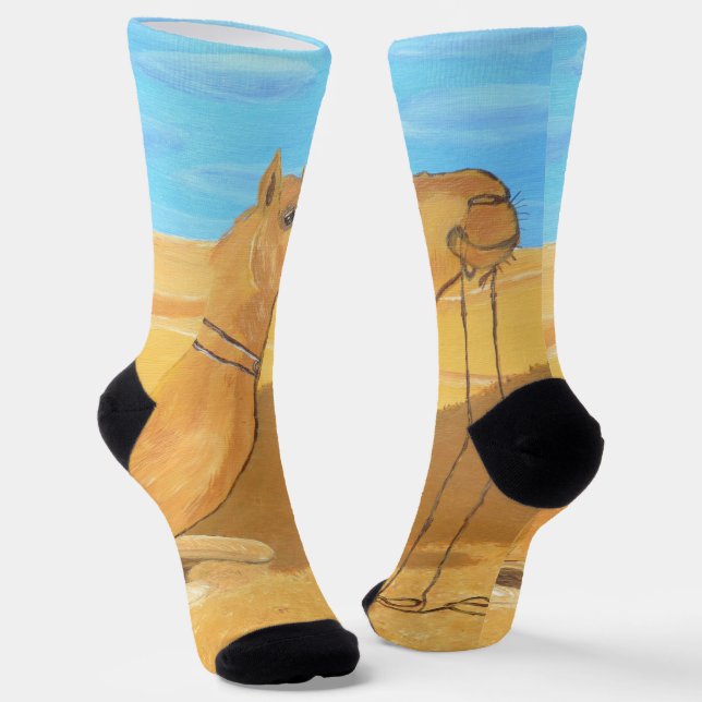 Calcetines A camel socks  (Angular)
