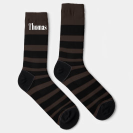 Calcetines a rayas para hombres calcetines para tr