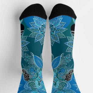 Calcetines Abstract Flowers Boho