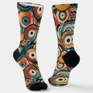 Calcetines Abstract Records Crew Socks