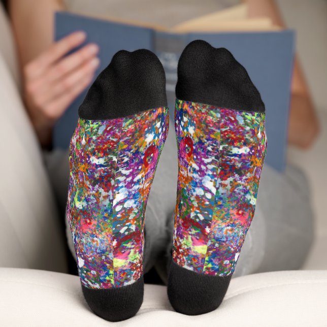 Calcetines Abstract Splatter Socks (Abajo)