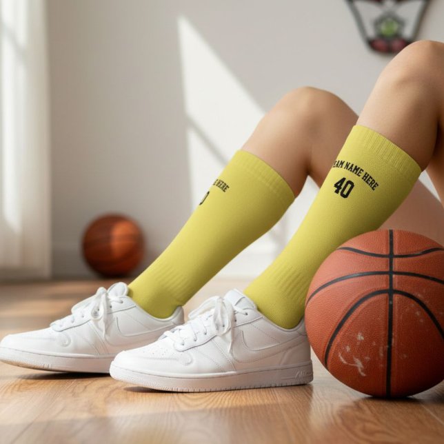 Calcetines Academic Team Name Baseball Socks - Custom Number  (Subido por el creador)