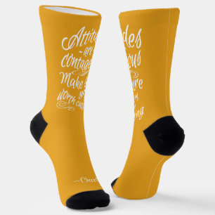 Calcetines ACTITUD nombre y color personalizados
