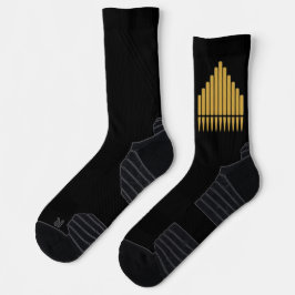 Calcetines Actuación Virtuosa de Órgano de Tubos Gold