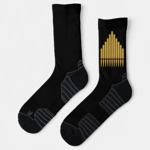 Calcetines Actuación Virtuosa de Órgano de Tubos Gold