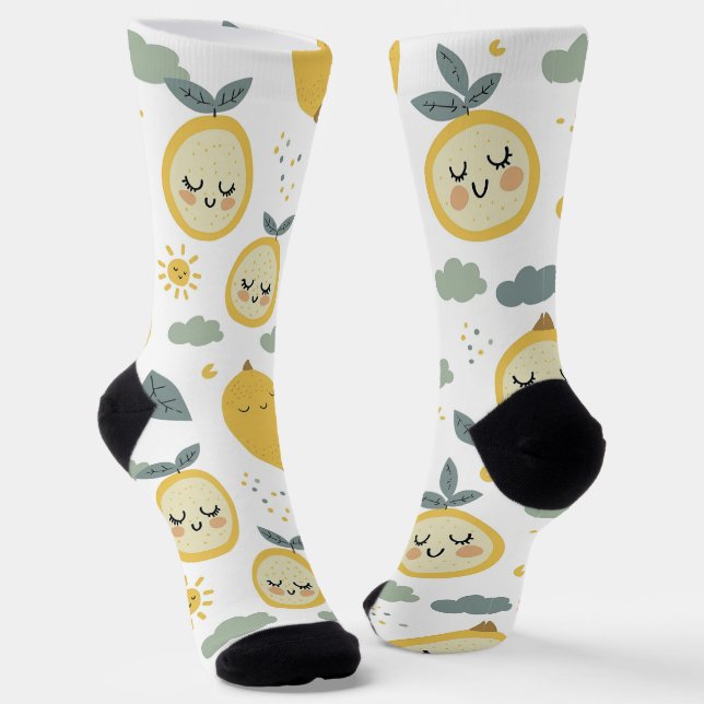 Calcetines Adorable Boho Lemon (Angular)