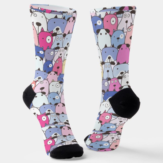 Calcetines Adorable Socks for Pet Enthusiast (Angular)