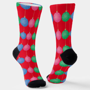 Calcetines Adornos de bolas para árbol de Navidad Thunder_Cov