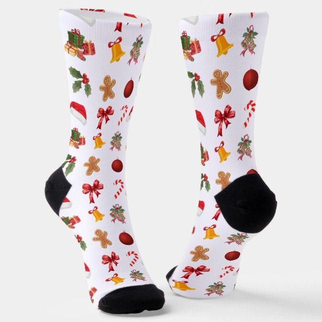 Calcetines adornos de Navidad (Angular)