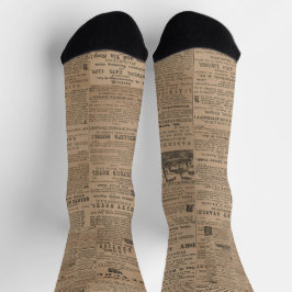 Calcetines Ads of the Past, NY 1856 Crew Socks