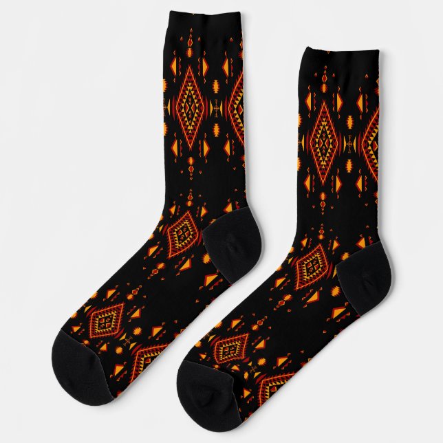 Calcetines African Wax Print Africa United Afri Power Socks  (Izquierda)