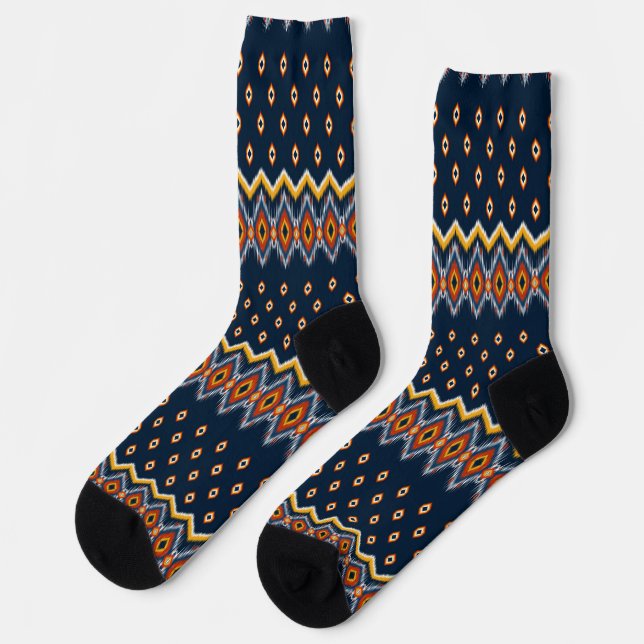 Calcetines African Wax Print Africa United Afri Power Socks (Izquierda)