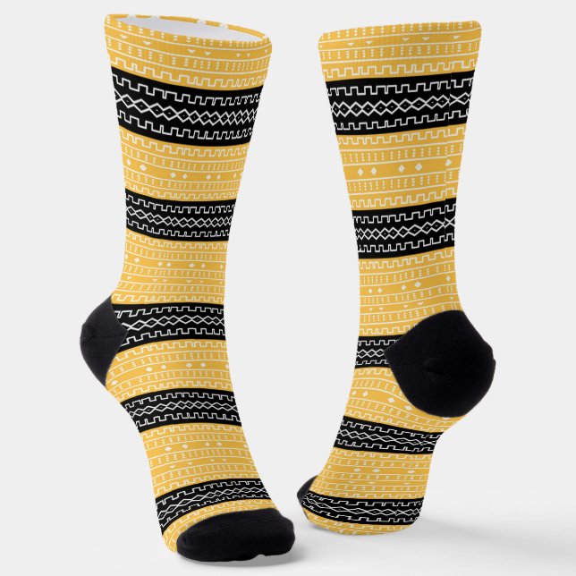 Calcetines Afro Pop Modern Mudcloth Socks (Angular)