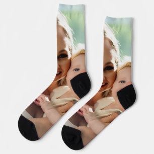 Calcetines Agregar foto de bebé personalizar